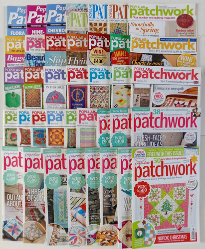 Popular patchwork magazine - patchwork,