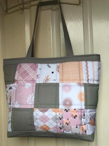 Handmade patchwork quilted - handmade,,