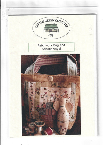 Patchwork bag and scissor - bag,