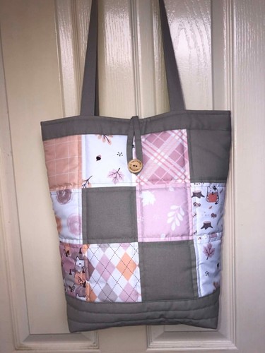 Handmade patchwork quilted - patchwork,,
