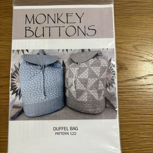 Monkey buttons duffel bag - monkey,