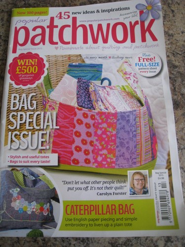 Patchwork magazine bag special - patchwork,