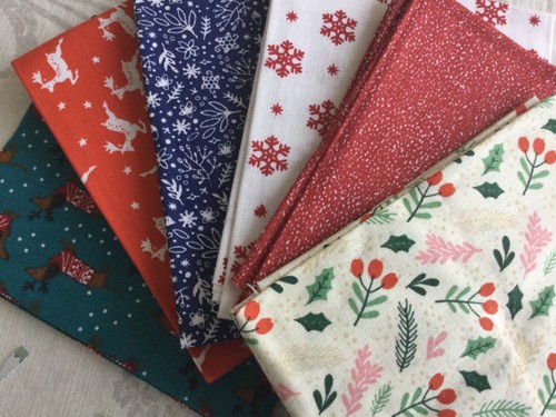 Christmas cotton fat - 6,