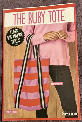 The ruby tote bag sewing - the,