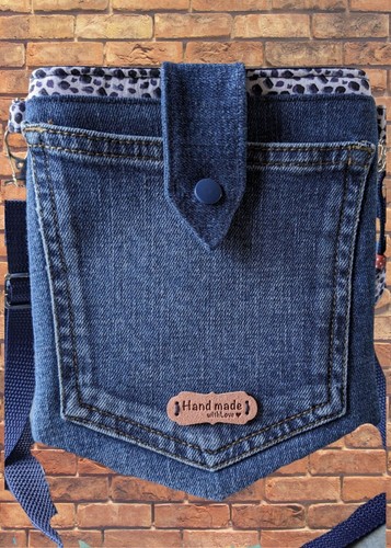 Repurposed upcycled denim - denim,