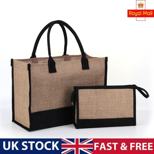 Women jute tote bag - bag,
