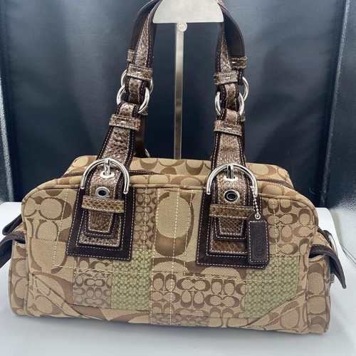 Coach signature patchwork - coach,