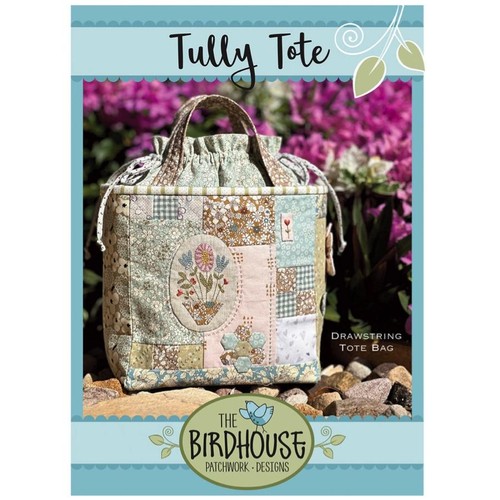 Birdhouse tully tote patchwork - birdhouse,