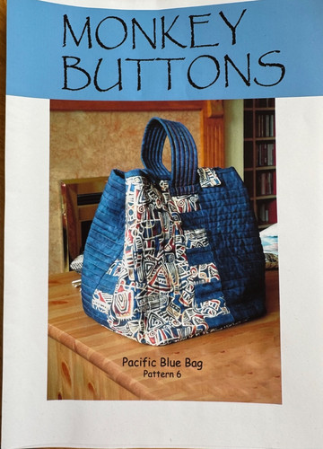 Monkey buttons pacfic blue - "pacfic, blue"